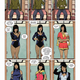 Illustration for article titled We Can Never Go Home Comic Mocks Even More Female Superhero Outfits